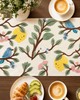 Canvas Embroidered Table Runner - 13"x 48" Coffee Table Runner for Living Roo... gallery