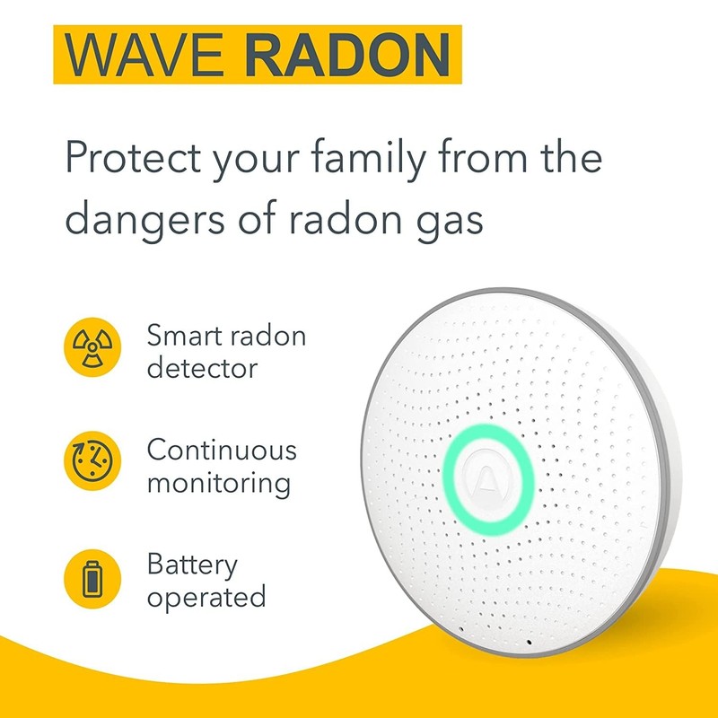 Airthings 2950 Wave Radon - Smart Detector with Humidity & White gallery