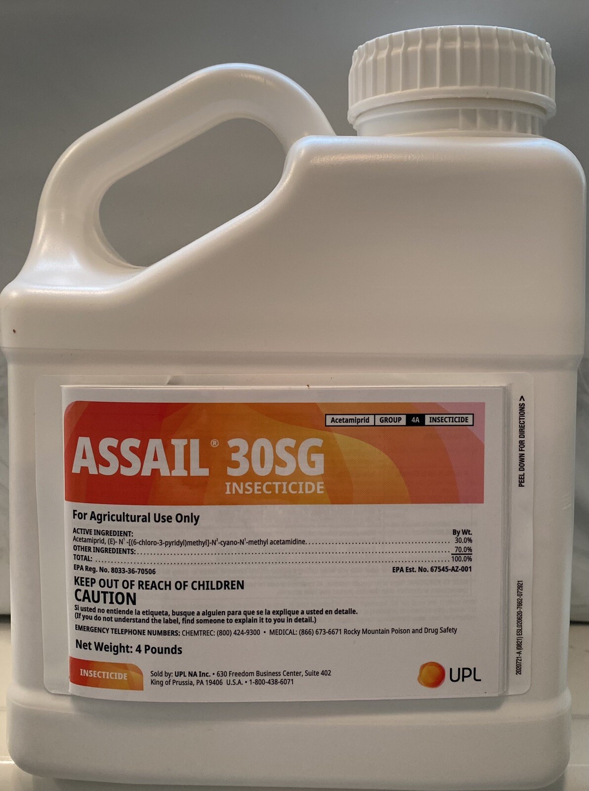 Assail 30sg Insecticide, 4 Lbs gallery