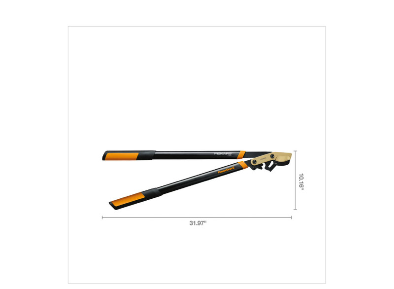 Fiskars PowerGear2 Titanium Tree Trimming Lopper 32" , 2" Cut Capacity, Black gallery