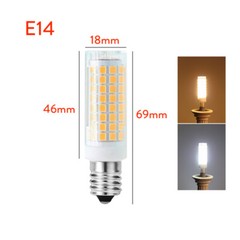 Dimmable 12w Led Corn Light Bulb 220v Lamp E12 E17 Softwhite G9 Mini Ceramic Smd
