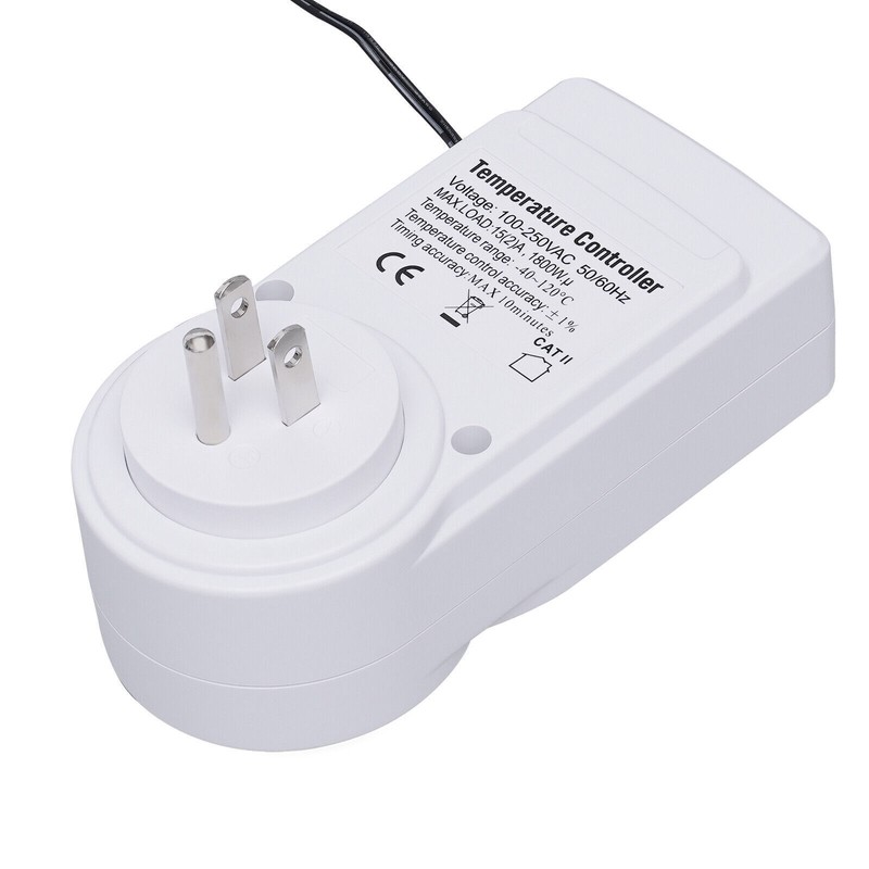 Digital Temperature Controller thermostat temp control Outlet Heater AC100-250V gallery