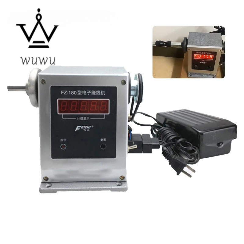 Electric Counting Winding Machine Adjustable Type Semi-automatic Winding Tool gallery