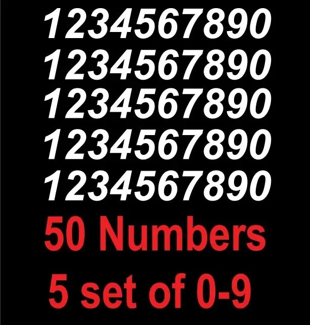 Mailbox Address locker Numbers Decal Vinyl Sticker Window Door Wall Sign Decals gallery