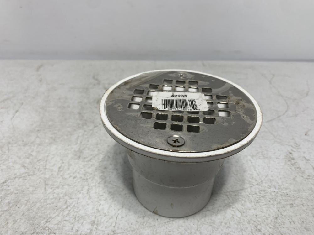 Oatey 42235 PVC Shower Drain 2" or 3" Stainless Steel Strainer gallery