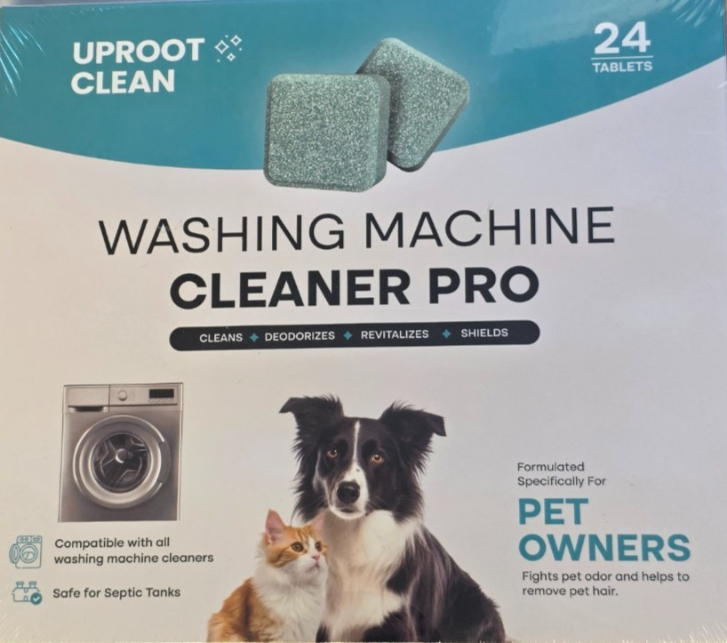 Uproot Clean Washing Machine Cleaner Tablets 24 Pack for a 12 Months NAME BRAND gallery