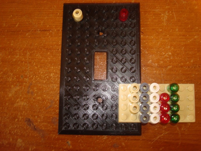 Light Switch Cover,Works COMPATIBLE with LEGO bricks, Wall Plate,toggle & rocker gallery