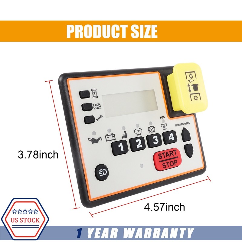 Control Panel Console Keypad 486-0057-00 For Spartan Mowers EFI KGZ XD Zero Turn gallery