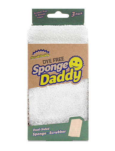 Scrub Daddy Dye Free Sponge Daddy 3 Pack gallery
