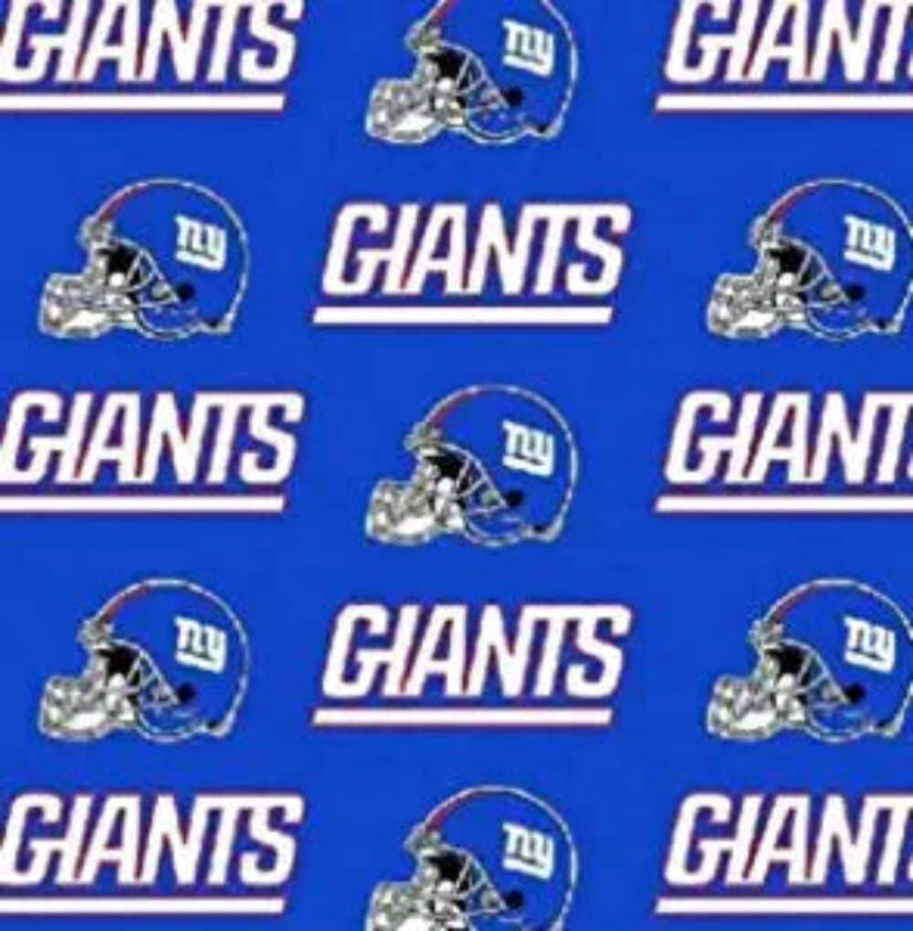 Handmade Valance or Curtain Panel NY Giants gallery