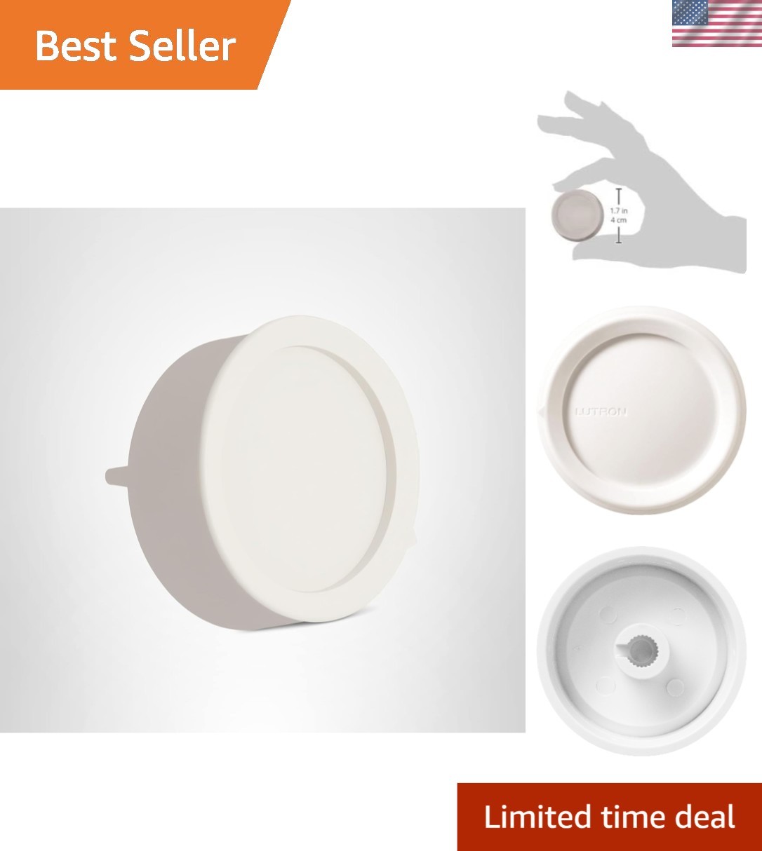 Rotary Dimmer Replacement Knob, , White, 1 Count Pack of 1 gallery