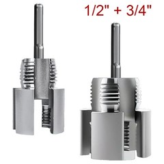 Integrated Internal & External Thread Cutting Tool Threader For 1/2″ 3/4″ Pipe