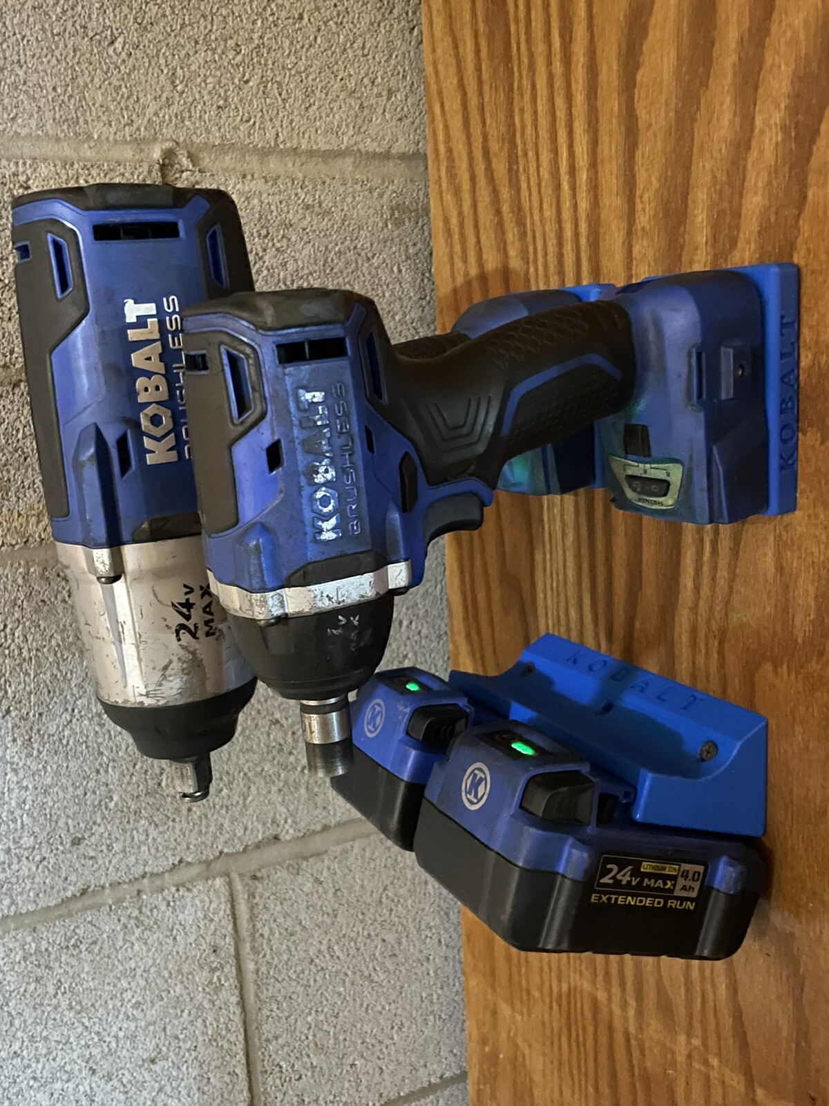 🔥 Kobalt 24v Tool Wall Mount 3pc Combo 🔥 Fits Tools And Battery’s gallery