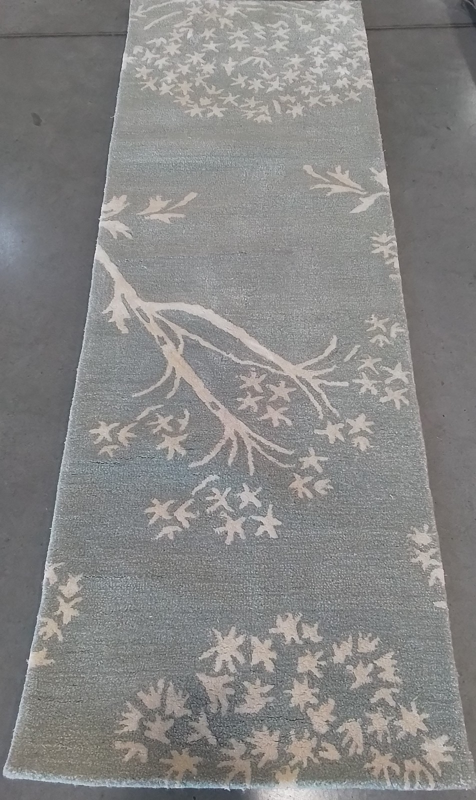SLATE / IVORY 2'-3" x 7'-0" Flaw in Rug, Reduced Price 1172774668 BEL131B-27 gallery