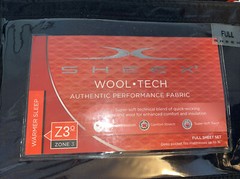 NEW Sheex Wool Tech Sheet Set FULL Black