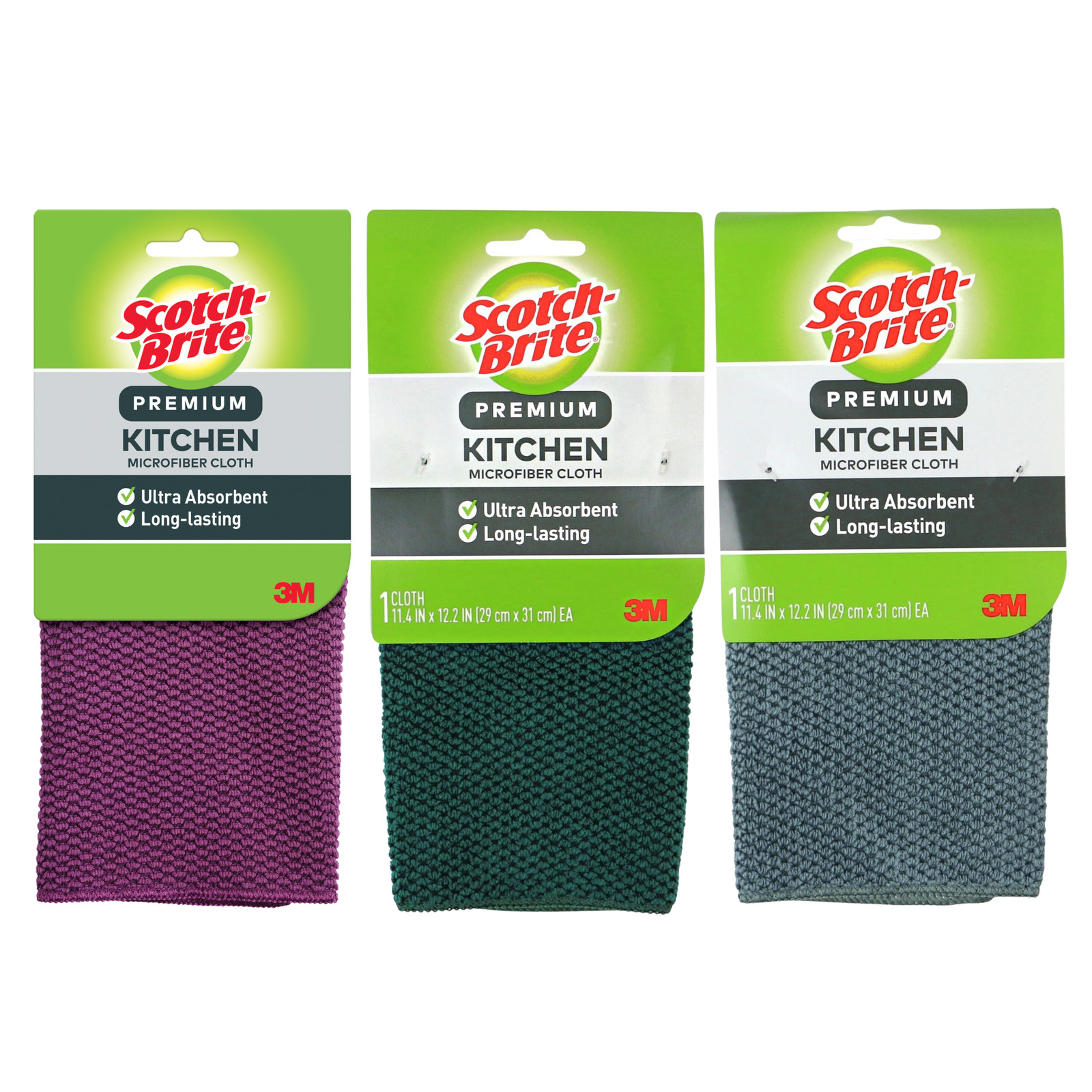 Scotch-Brite Premium Kitchen Microfiber Cloth: Cloth / 1-pack (Color May Vary) gallery