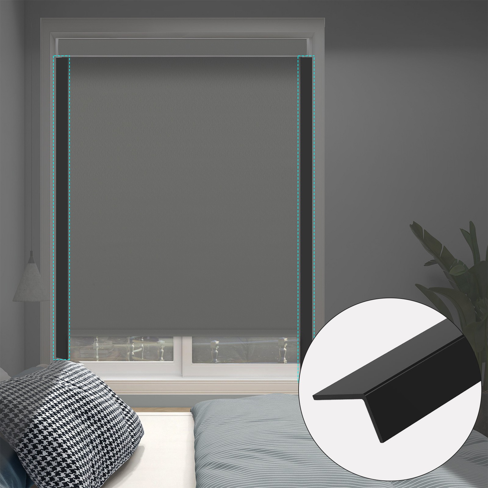Changshade CUSTOM Light Filtering Window Blind Corded Roller Shade-Free Shipping gallery