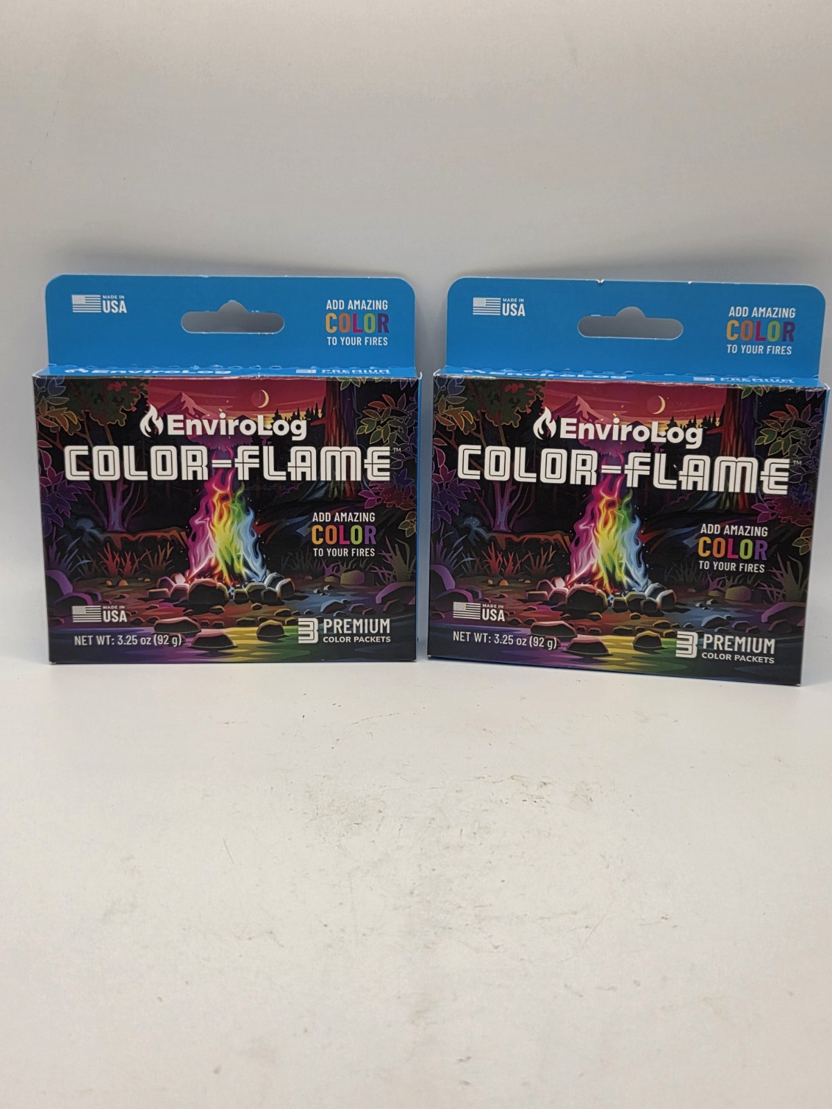 2 x Enviro-Log Color-Flame Add Amazing Color To Your Fire (6 Total Single Packs) gallery