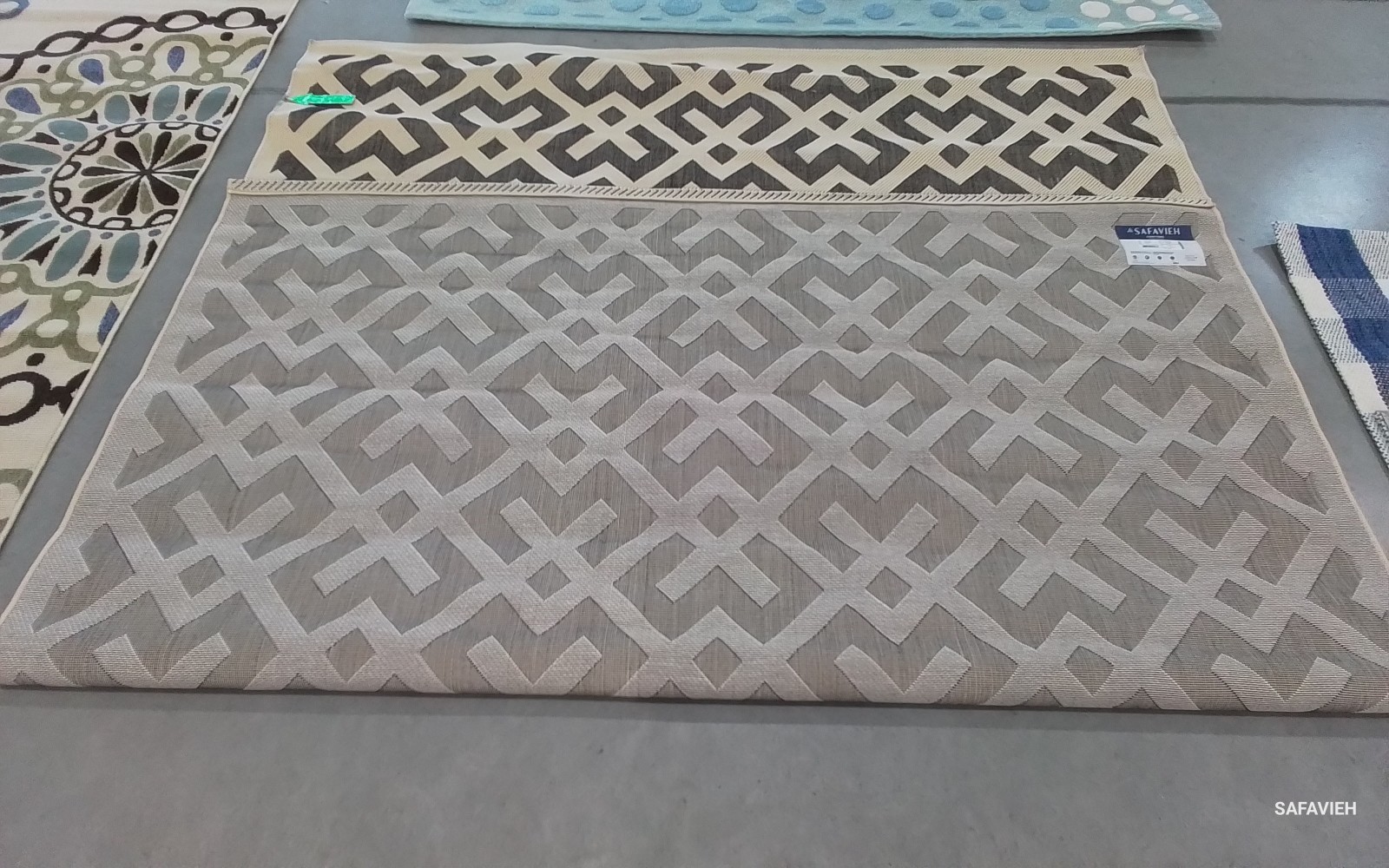 BLACK / BEIGE 8'-0" x 11'-0" Stained Rug, Reduced Price 1172775340 CY6915-216-8 gallery