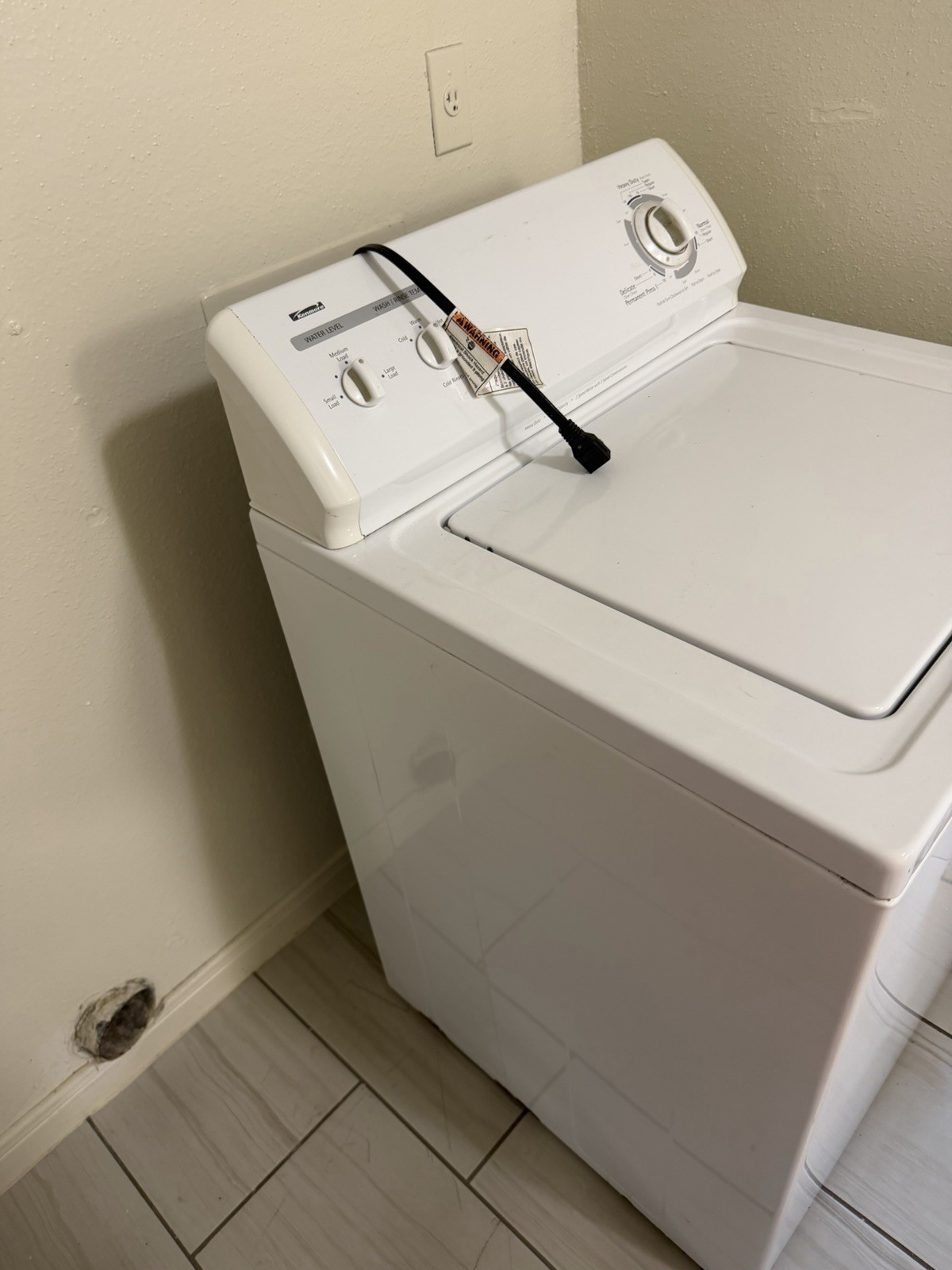 Kenmore White Top-Loading Electric Washing Machine, Freestanding/Side-by-Side gallery