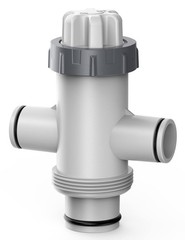 Dual Split Hose Plunger Valve Pool Replacement ShutOff 1 PCS Dual Inlets