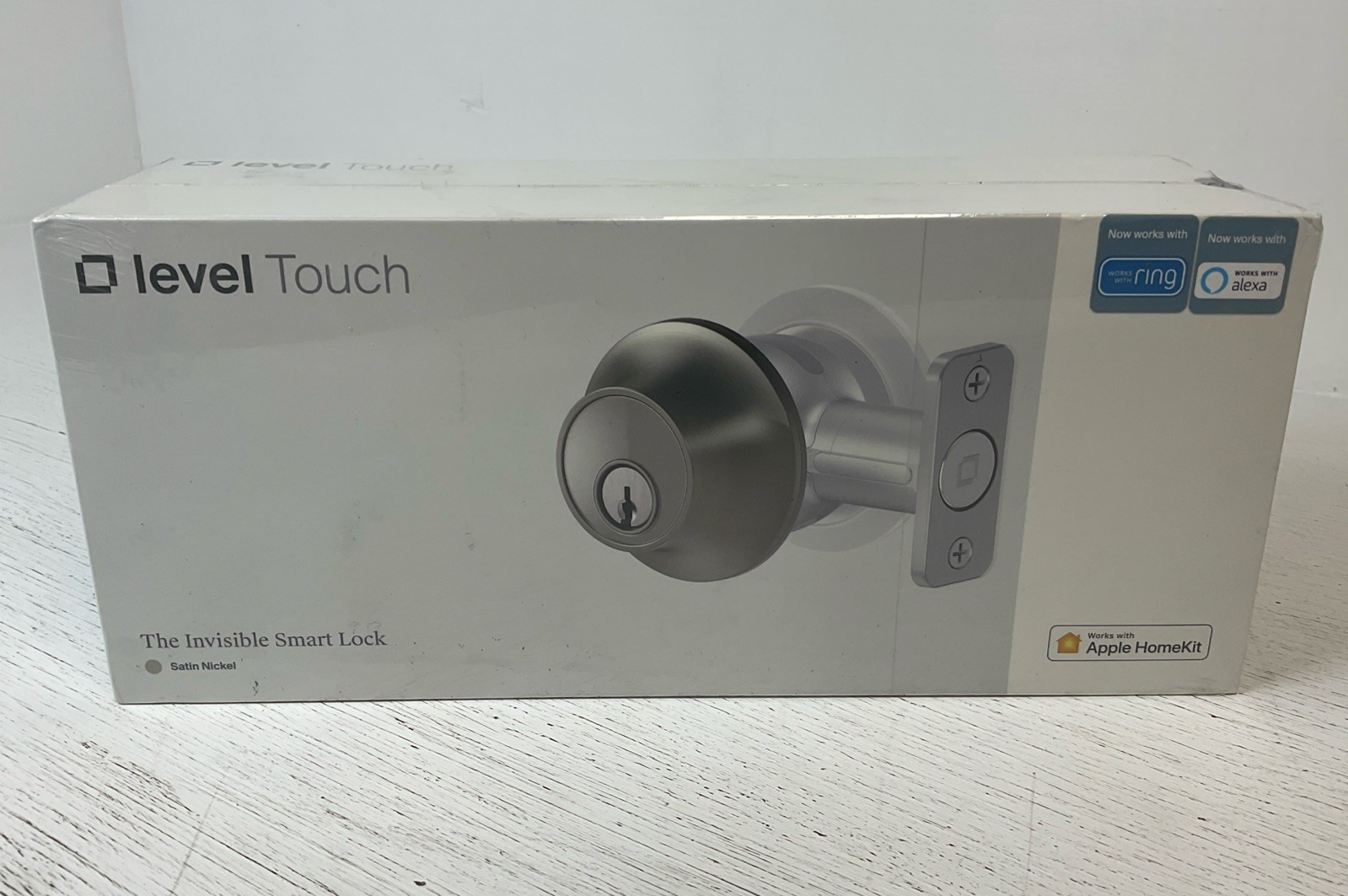 Level Touch, BT Deadbolt Smart Lock, Works w/ Ring & Alexa, C-L12U -Satin Nickel gallery