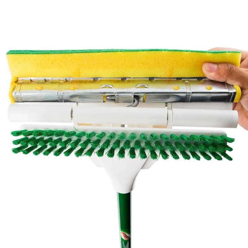 Libman Nitty Gritty Roller Mop Refills Head Replacement Green Yellow 3 Pack New gallery