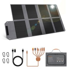 80W Solar Panel for EcoFlow RIVER 2 Pro 768Wh Portable Power Station Phone iPad