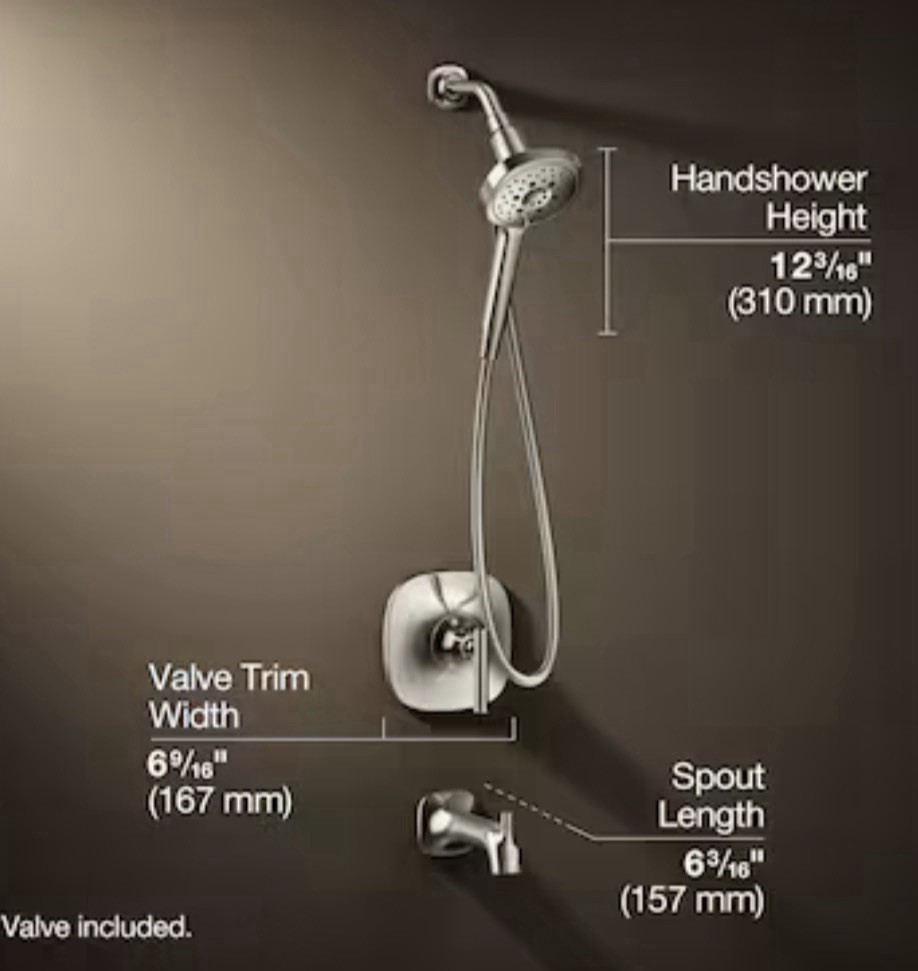 KOHLER Rill Bath & Shower Faucet Vibrant Polished Nickel R27955-4G-SN gallery