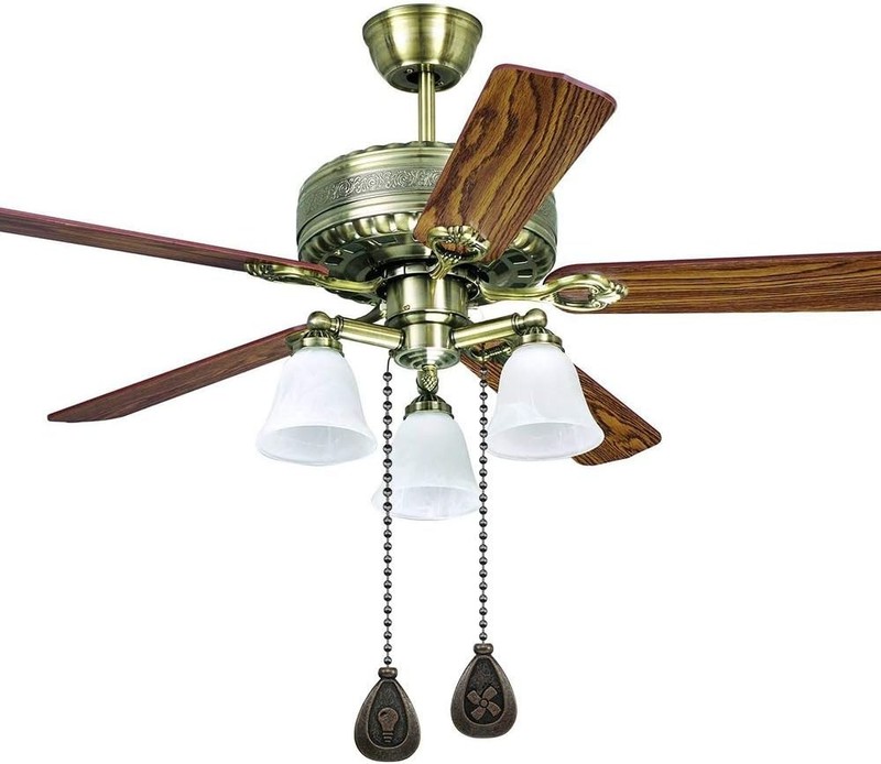 Bronze Ceiling Fan Pull Chain Set, Decorative Pull Chain Pendant Extension, 1... gallery