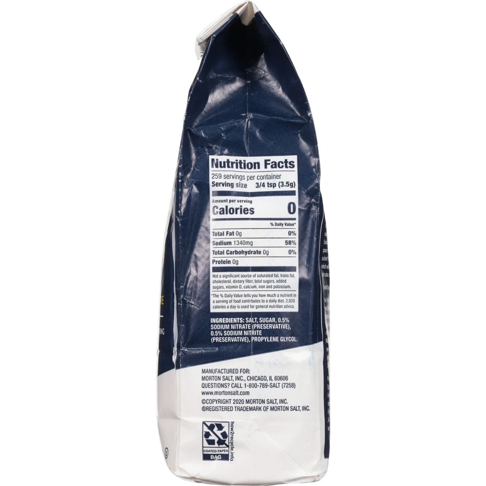 Morton Salt Tender Quick, Home Meat Cure for Meat or Poultry, 2 lb Bag New gallery
