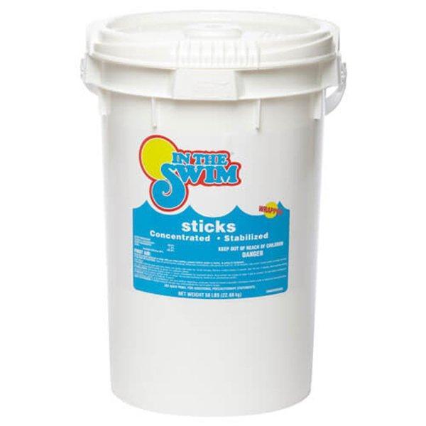 In The Swim 4 Inch Stabilized Chlorine Sticks - 98.6% Trichlor 50 Pounds gallery