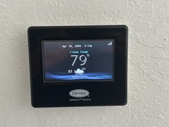 Carrier Infinity Touch Programmable Thermostat WiFi Black