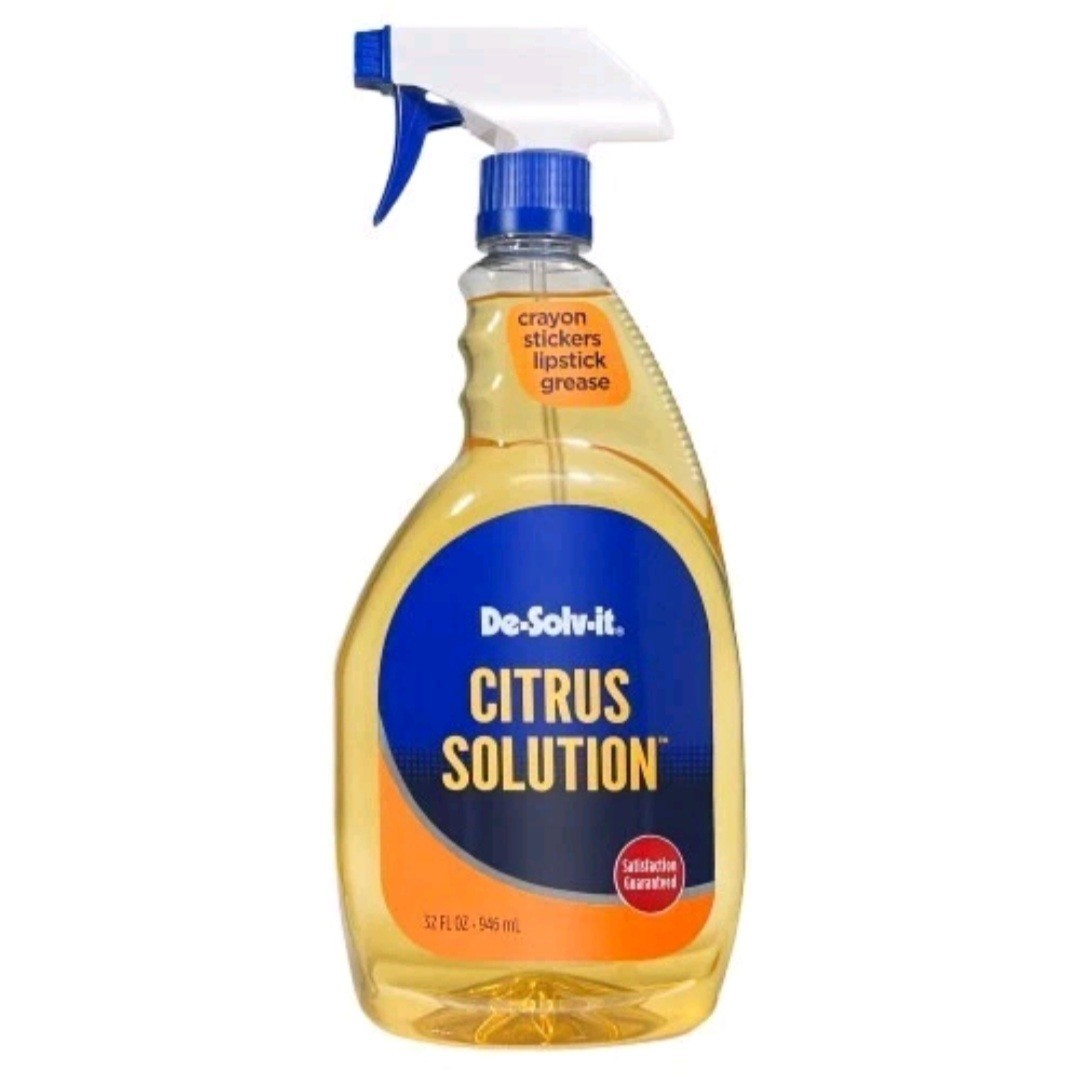 De-Solv-It CITRUS 12oz All-Purpose Cleaner Remove Stickers Makeup Grease Crayons gallery