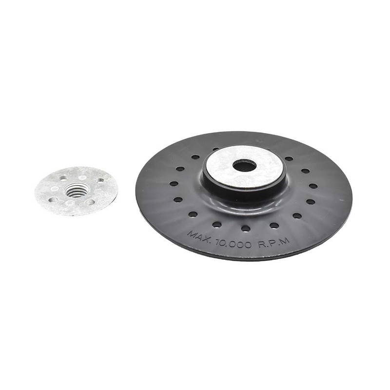 4 Inch Angle Grinder Backing Pad For Resin Fiber Disc With 5/8 Inch-11 Locking gallery