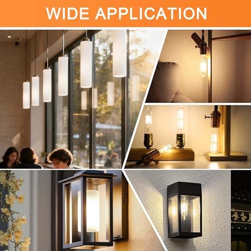 T30 Light Bulbs 4 Watt Equivalent 40W Bulb E26 5 In (2pack) Clear-daylight gallery