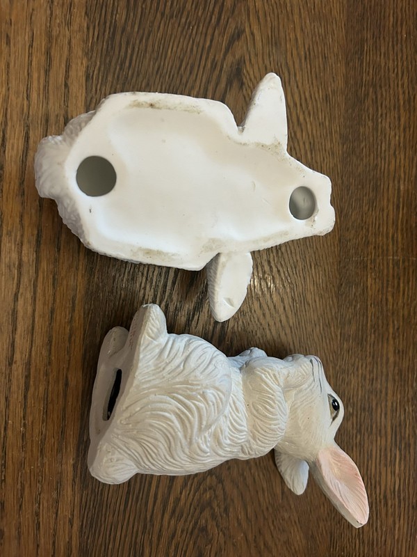 2 Bunny Rabbit Decorations For Easter Or Other Cute!! gallery