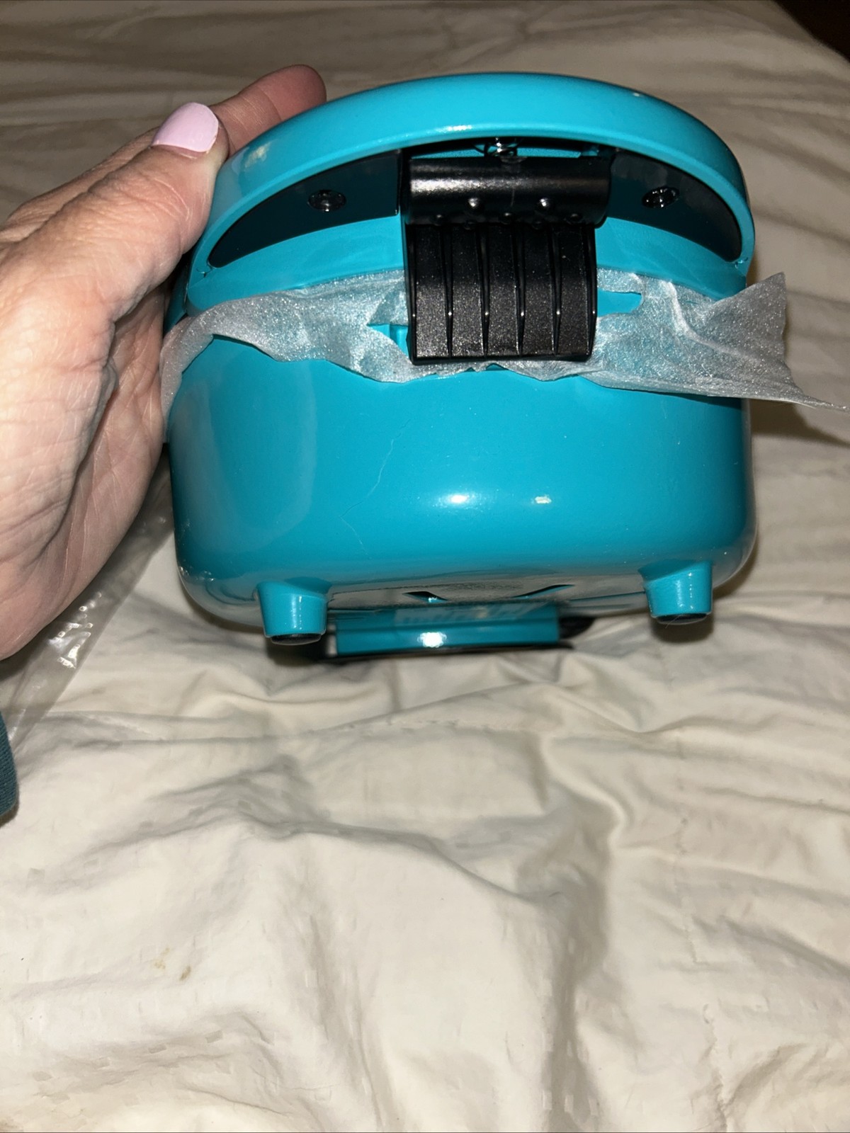 Yes Chef Deluxe Waffle Bowl Maker Dark Teal Kitchen Appliance. New No Box gallery