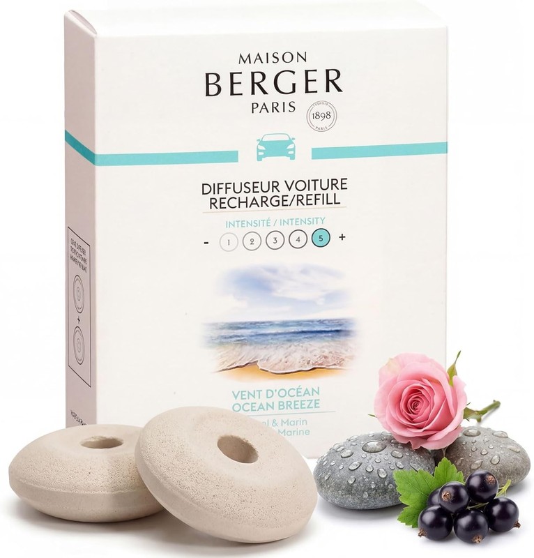 Elegant Car Diffuser Refills - 4 Weeks of Ocean Breeze Passive Diffusion gallery