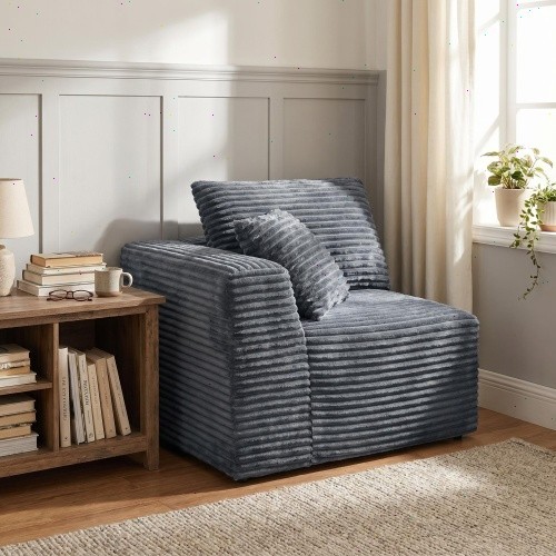 Grey courtyard modular compressed sofa - suitable for living room and bedroom gallery