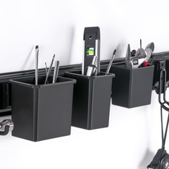 Stack Narrow Snap Bin Modular Storage Box for Small Parts & Hardware Durable