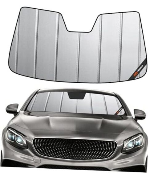 Windshield Sunshade for Mercedes-Benz S-Class 2015-2020 S-Class Coupe Gray gallery