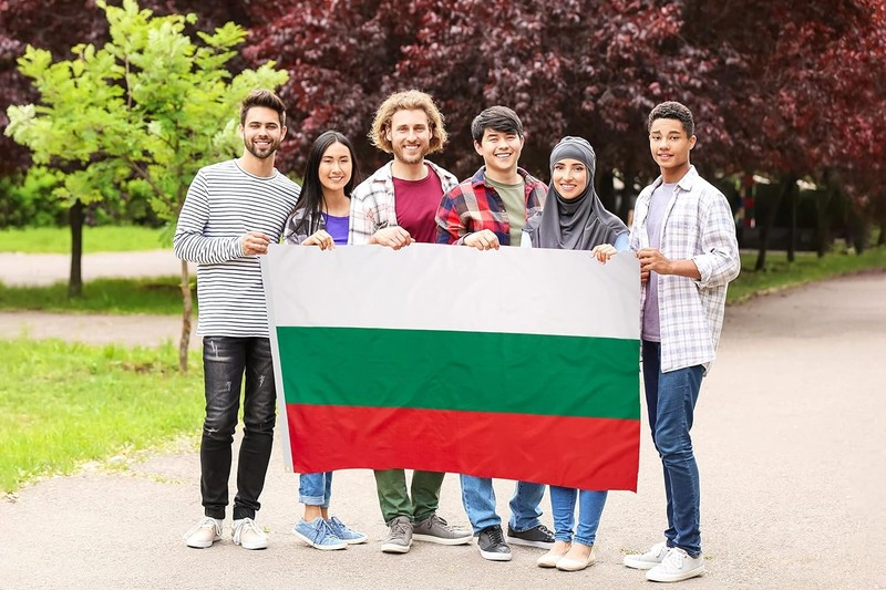 DANF Bulgaria Flag 3x5 Ft Thick Polyester, Fade Resistant, Brass Grommets, Canva gallery
