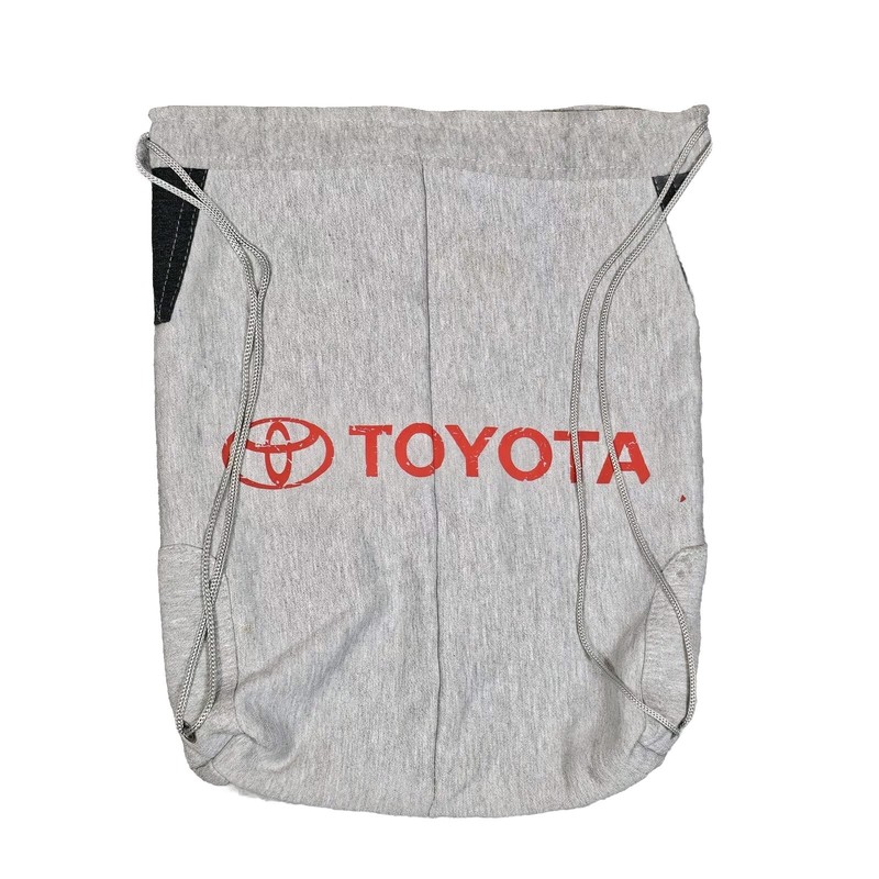 Buffalo Bills Toyota NFL Sack Pack String Backpack Gray With Pockets 18"x14" 2