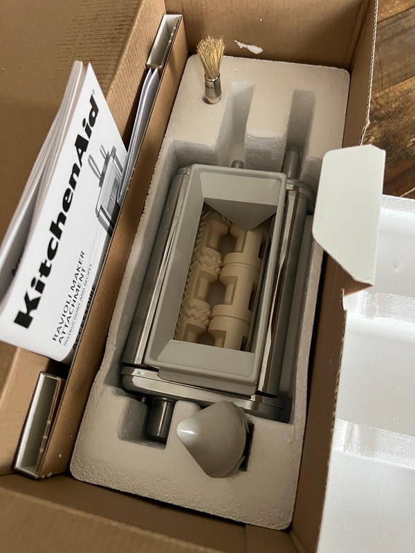 KitchenAid KRAV Ravioli Maker Attachment Never Used! gallery