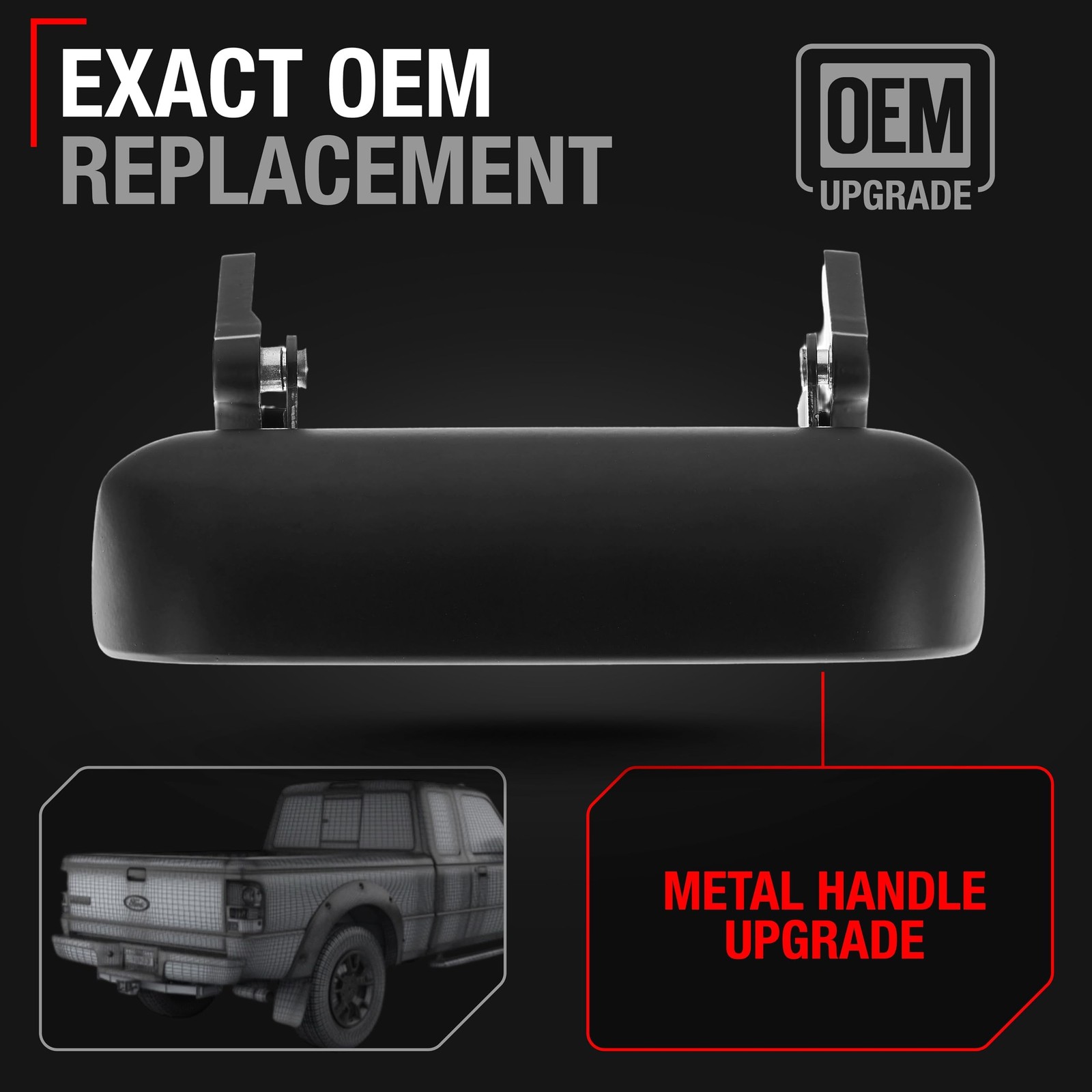 Tailgate Handle for Ford Ranger - Smooth Tailgate Handle gallery
