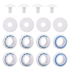 Pool Cleaner Rebuild Kit Compatible With Polaris 280 180 Bearings Wheels Screws