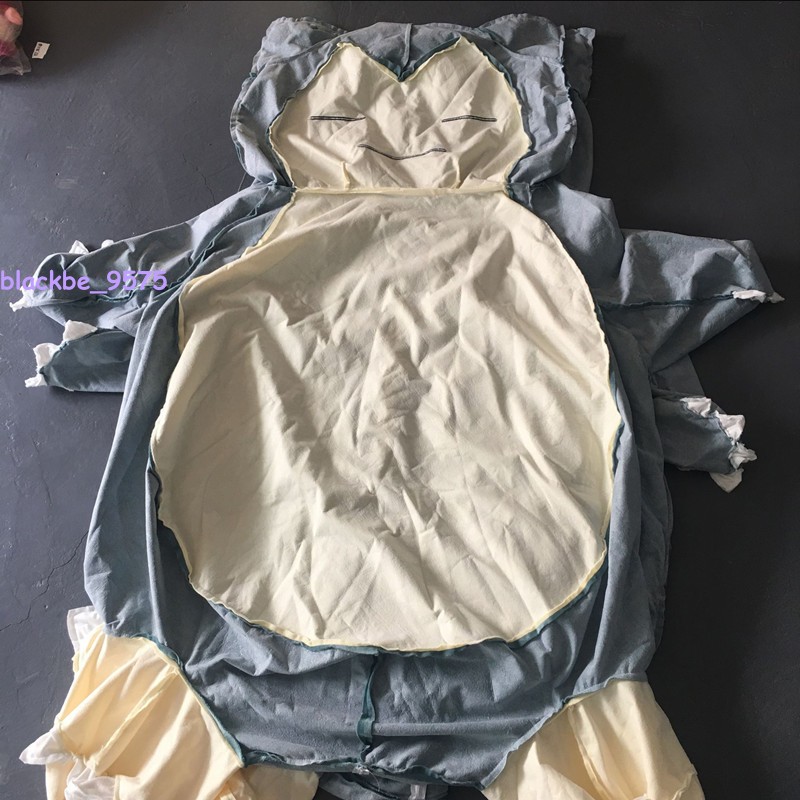 150/200CM Snorlax Giant Plush Skin Shell Kawaii Soft Snorlax No Filling Toy Gift gallery