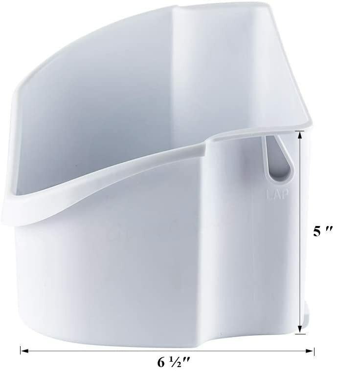 Gallon Door Bin White Compatible with Frigidaire Refrigerator PS430121 240356401 gallery
