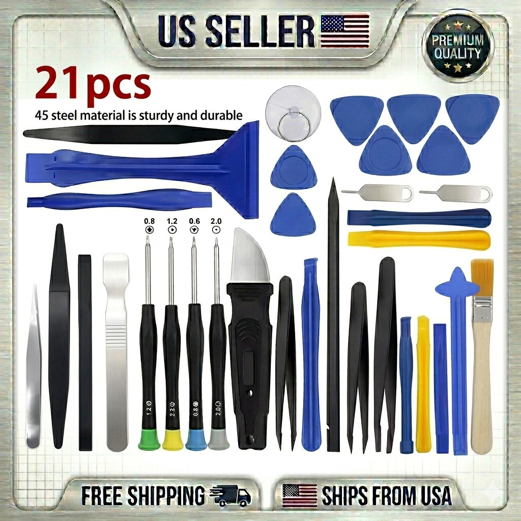21-in-1 Precision Screwdriver Repair Tool Kit For Phone Laptop PC Electronics gallery